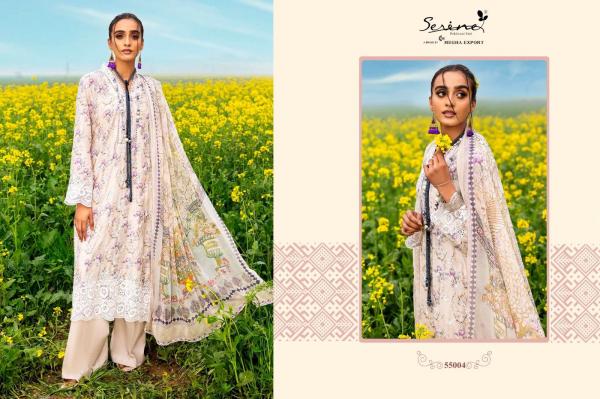 Serine Adan Libas Sarsoon Chiffon Dupatta Pakistani Suit Collection
